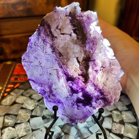 Stunning Purple Purple Fluorite Floater